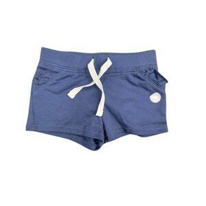 Baby Boys Navy Blue Drawstring Shorts By Carters Size 3 Months Cotton Blend